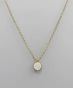 14k Gold Dipped Dainty Necklaces