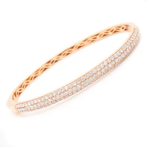 1.91ct Pave Diamond Bangle