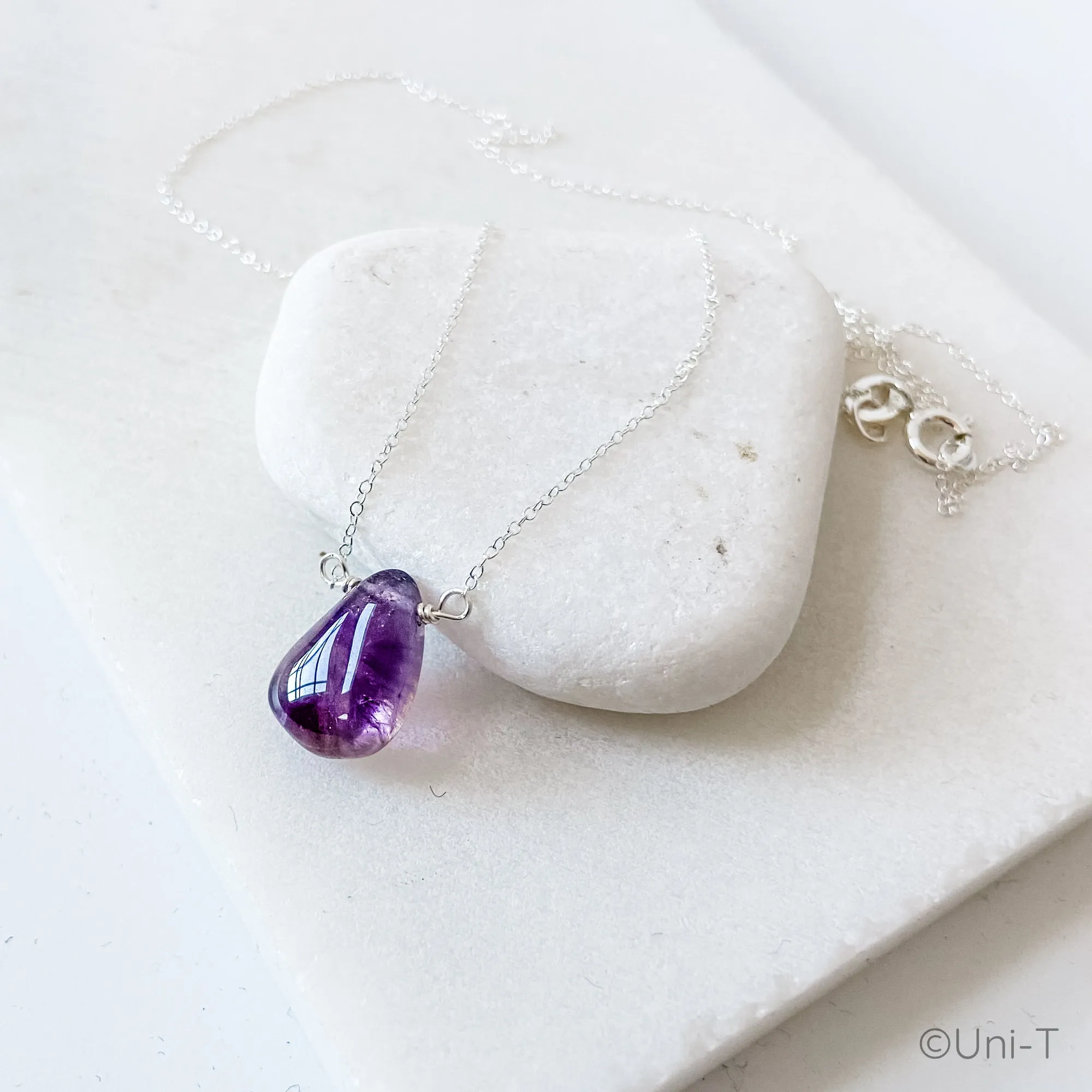 Amethyst Gemstone Necklaces