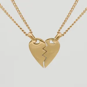 Amika Split Heart necklace