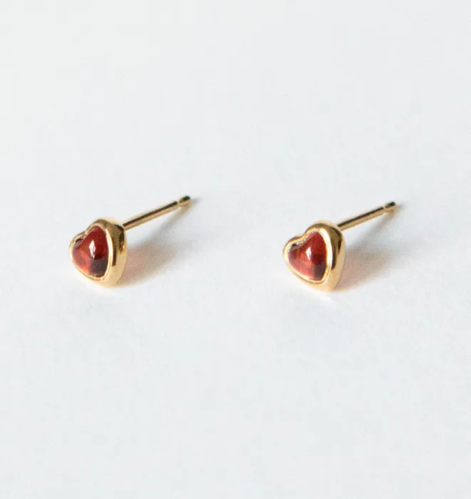 Amore Garnet Earrings