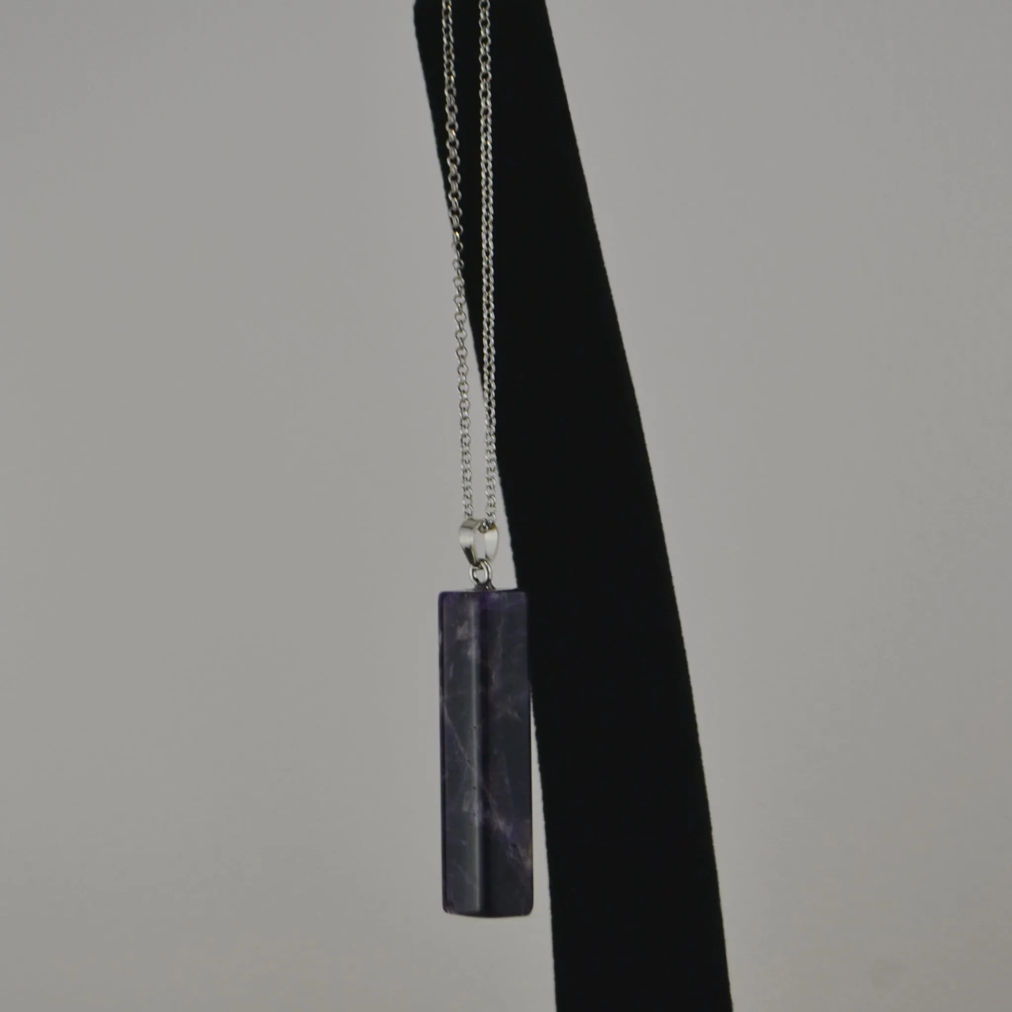 Assorted Crystal Rectangle Necklaces