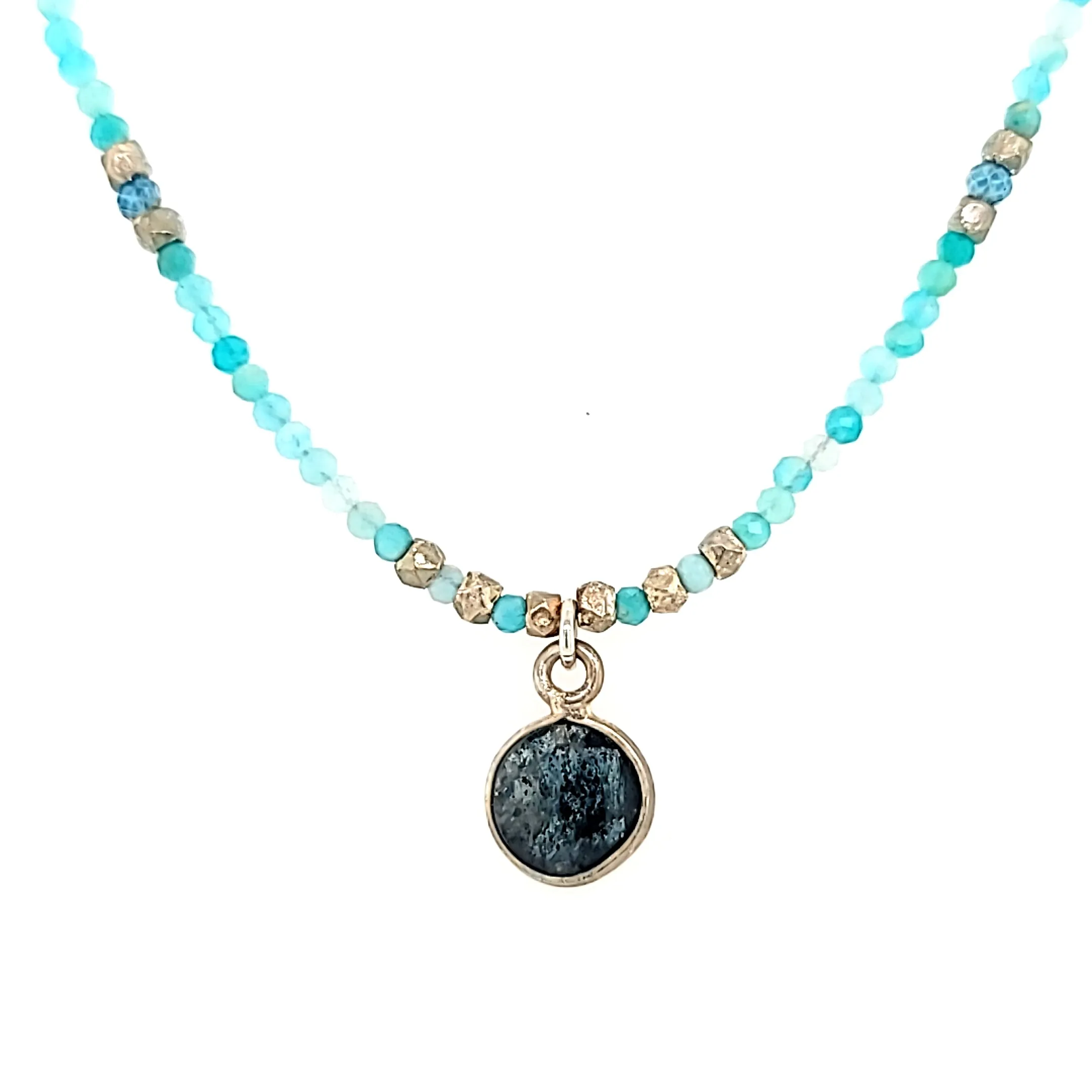 AVF Amazonite Beaded Necklace (SI2808)