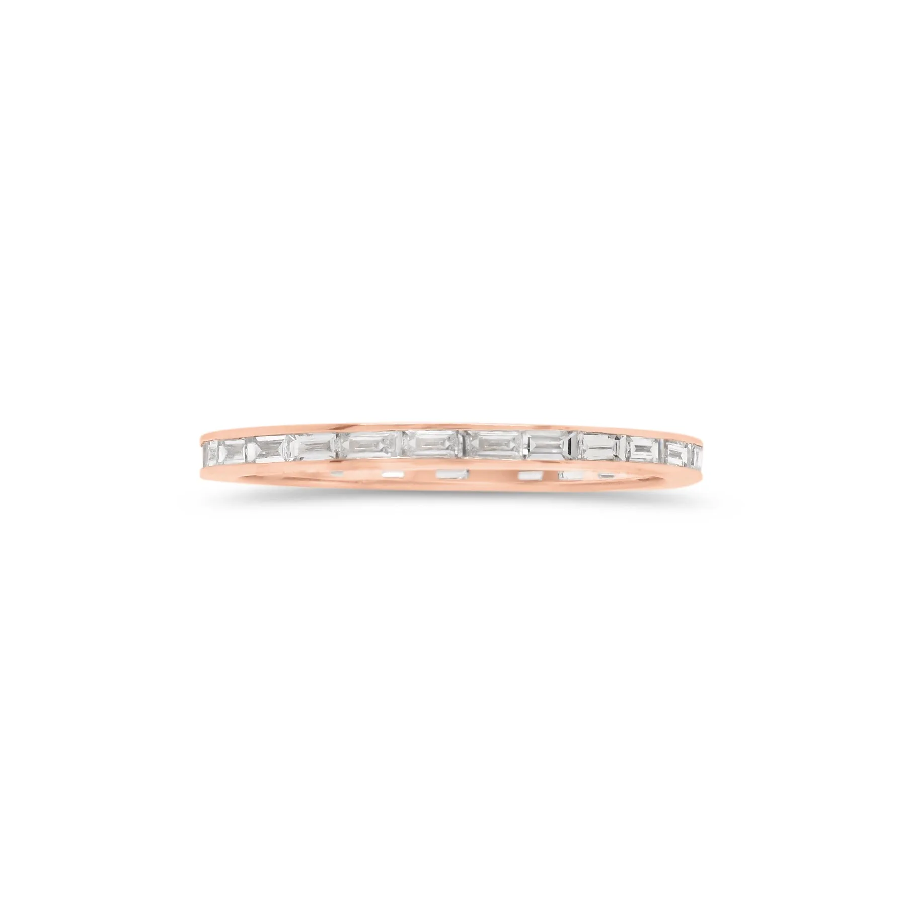 Baguette Diamond Stackable Ring