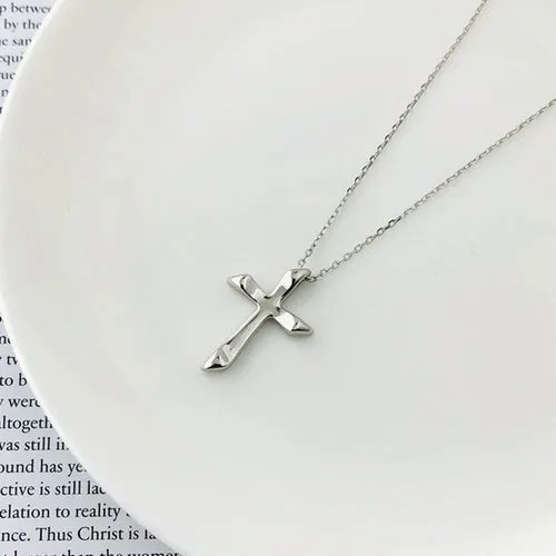 Cross Pendant And Necklace