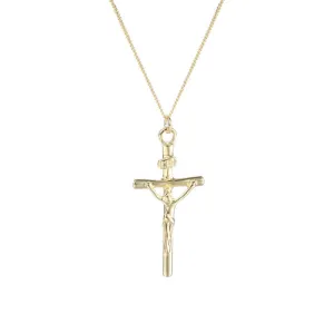 Cross  Princess Necklace in Gold Plating