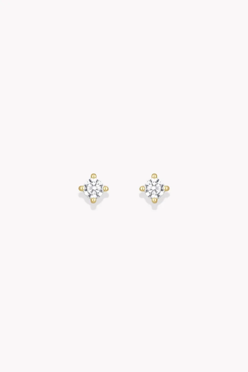 Dainty Shimmer Stud - Gold