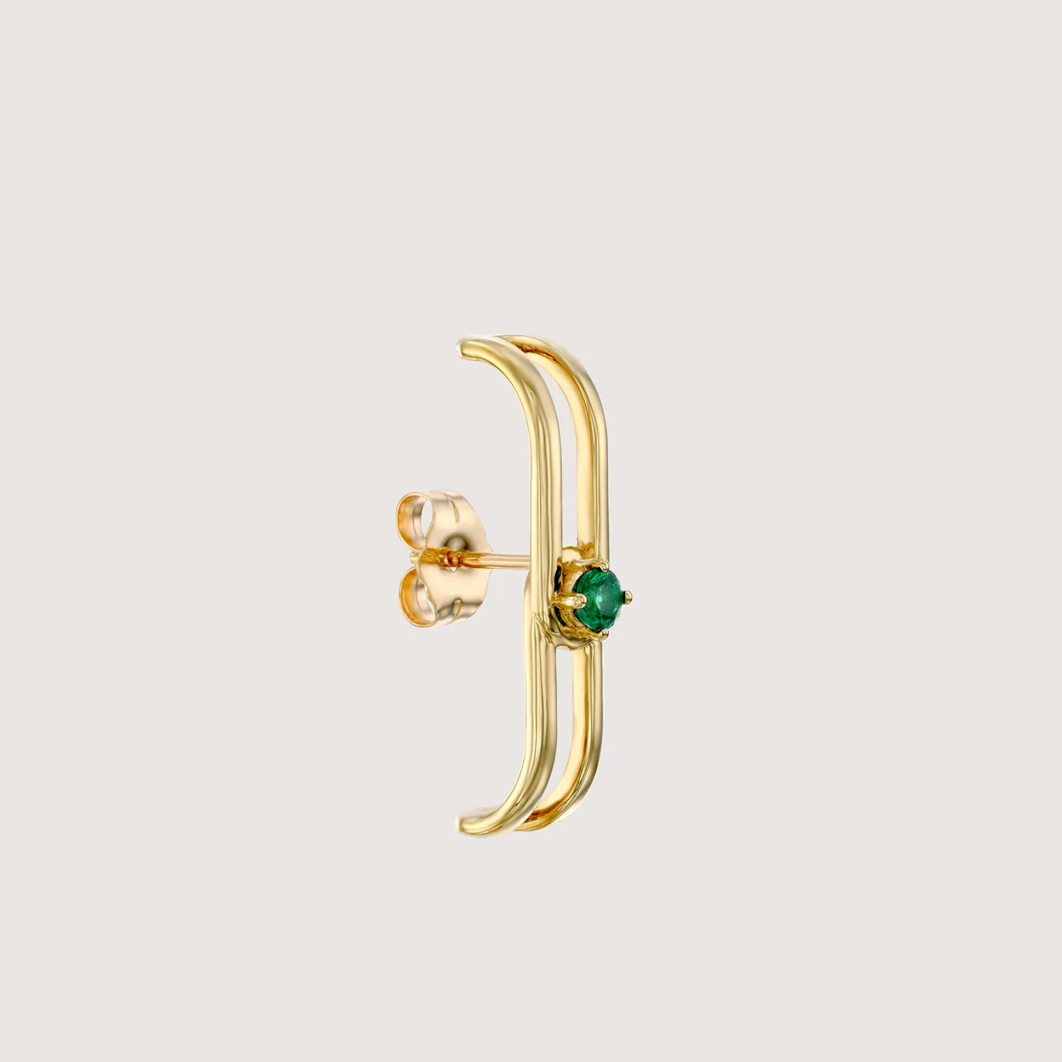 Earring 10 - Emerald