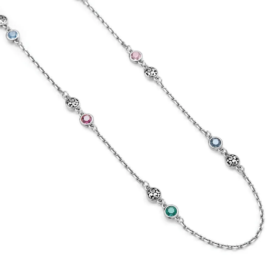 Elora Gems Dots Long Necklace