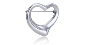 Elsa Peretti Silver Heart Pin