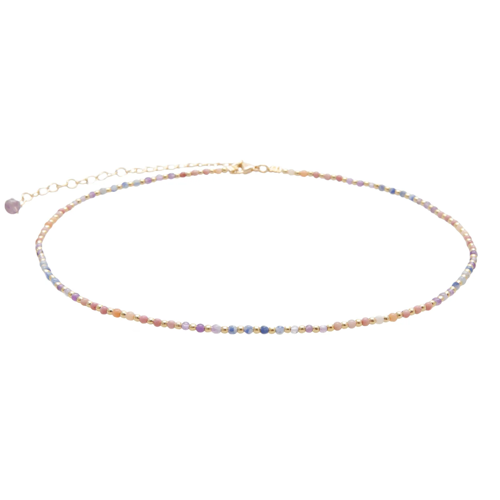 Energy Healer 2mm   4mm Healing Necklace Stack