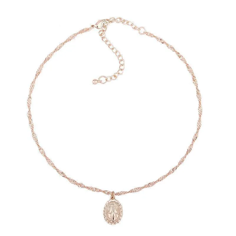 Enos Saint Necklace - Gold