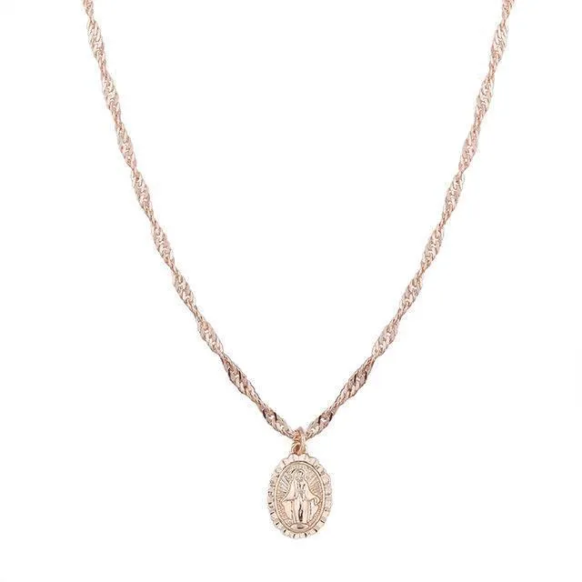 Enos Saint Necklace - Gold