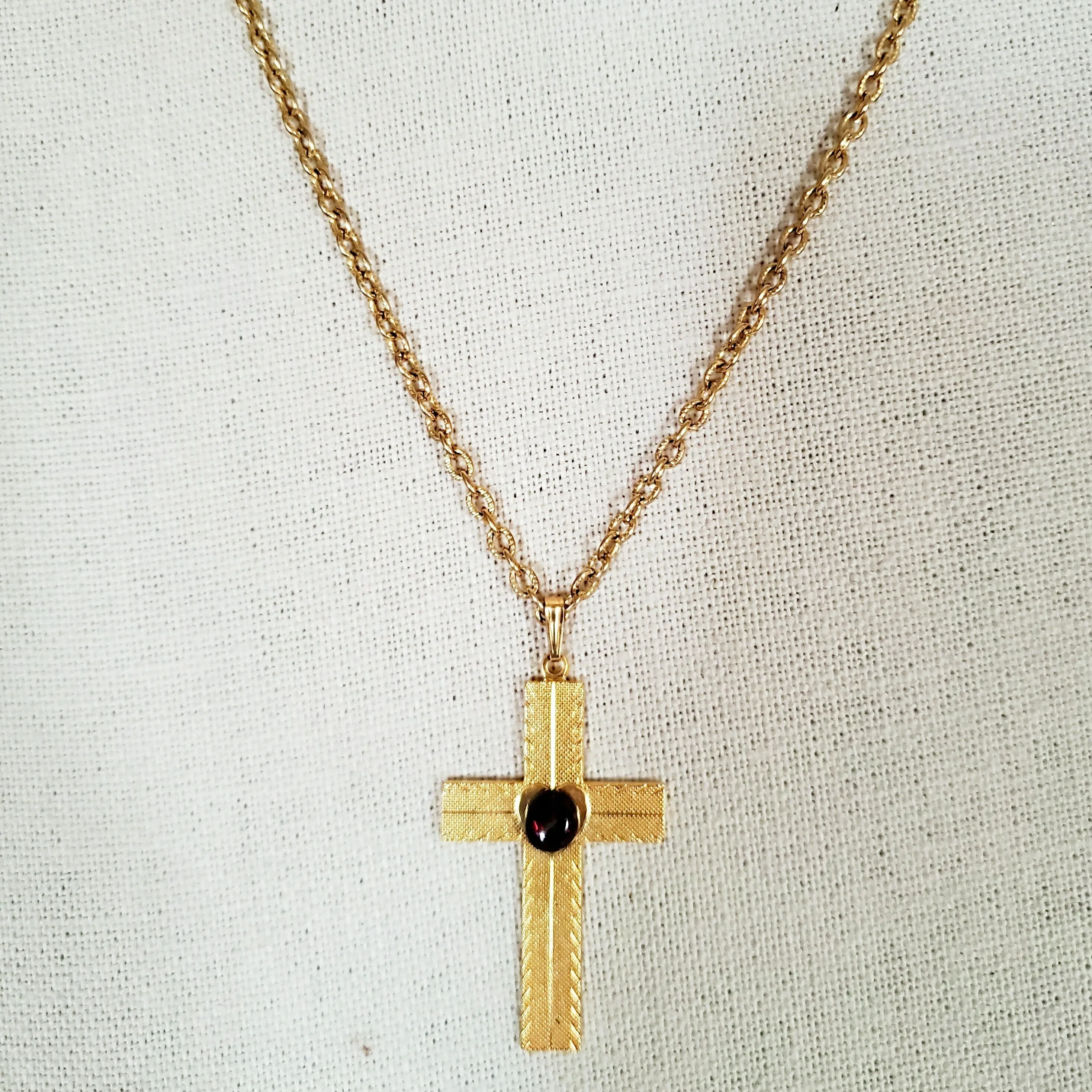 Goddess Cross Necklace