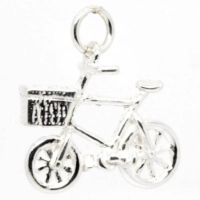 Gold Bicycle Charm