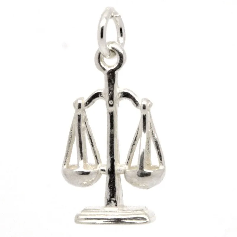 Gold Libra Charm