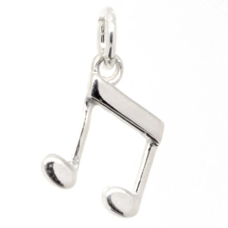 Gold Musical Note Quavers Charm