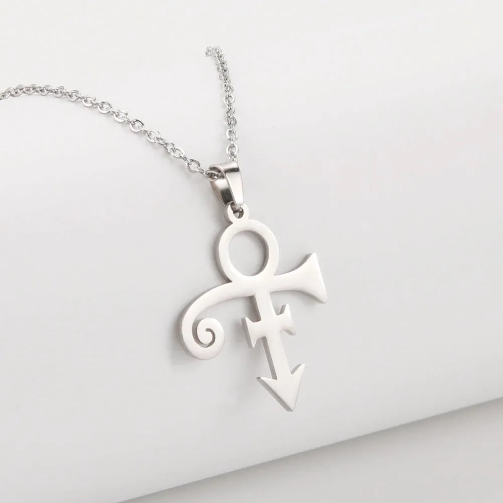 Guitar Memorial Love Symbol Pendant Necklace Le Petit Prince Necklaces