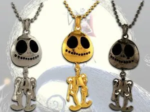 Jack The Pumpkin King - Jack Skellington Style Necklace