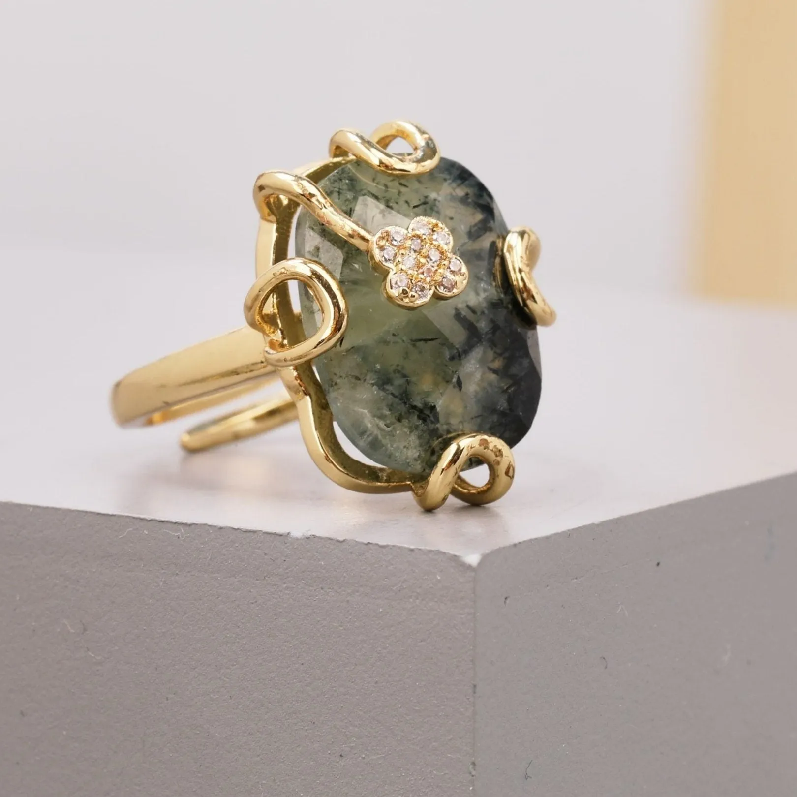 Natural Gemstone Ring