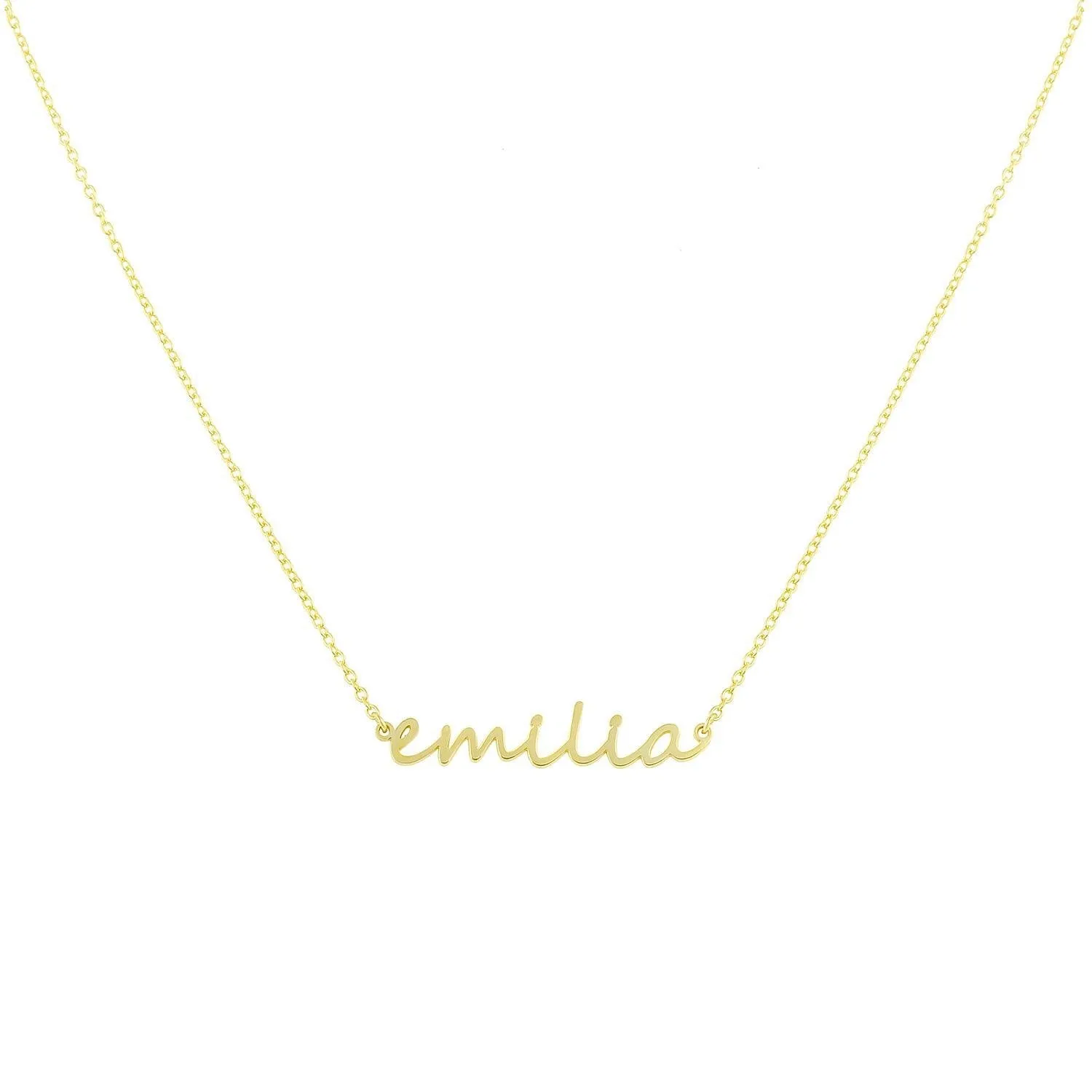 NON CUSTOMIZABLE Dainty Name Necklaces