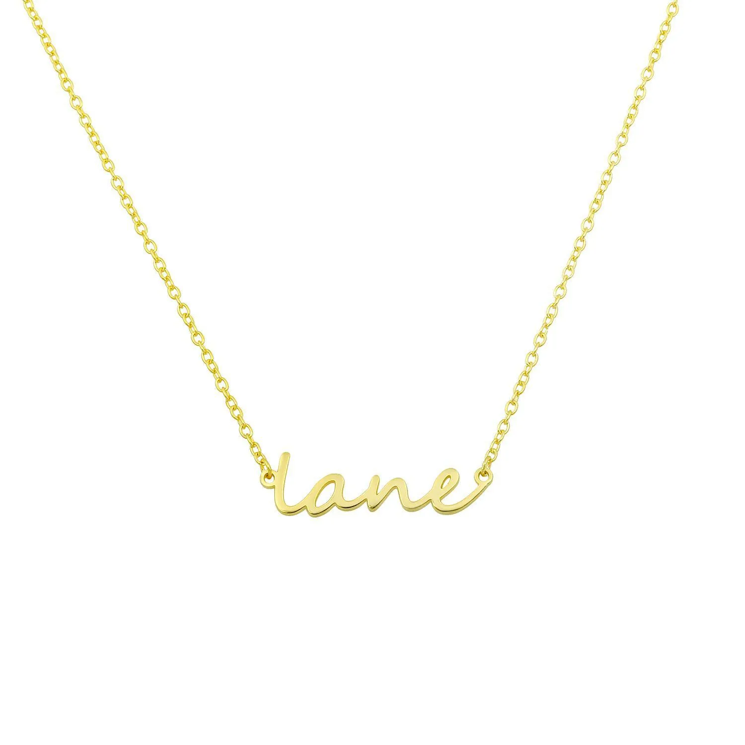 NON CUSTOMIZABLE Dainty Name Necklaces