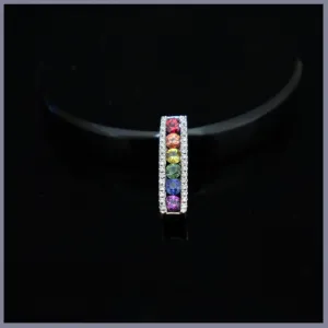 RSJ268 Rainbow Sapphire Pendant