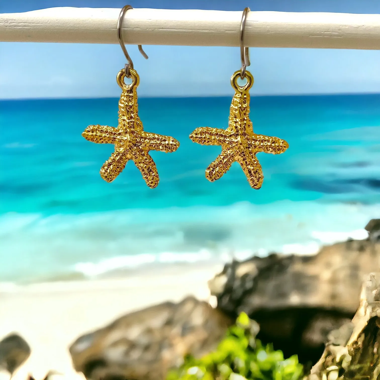 Starfish Charm earrings