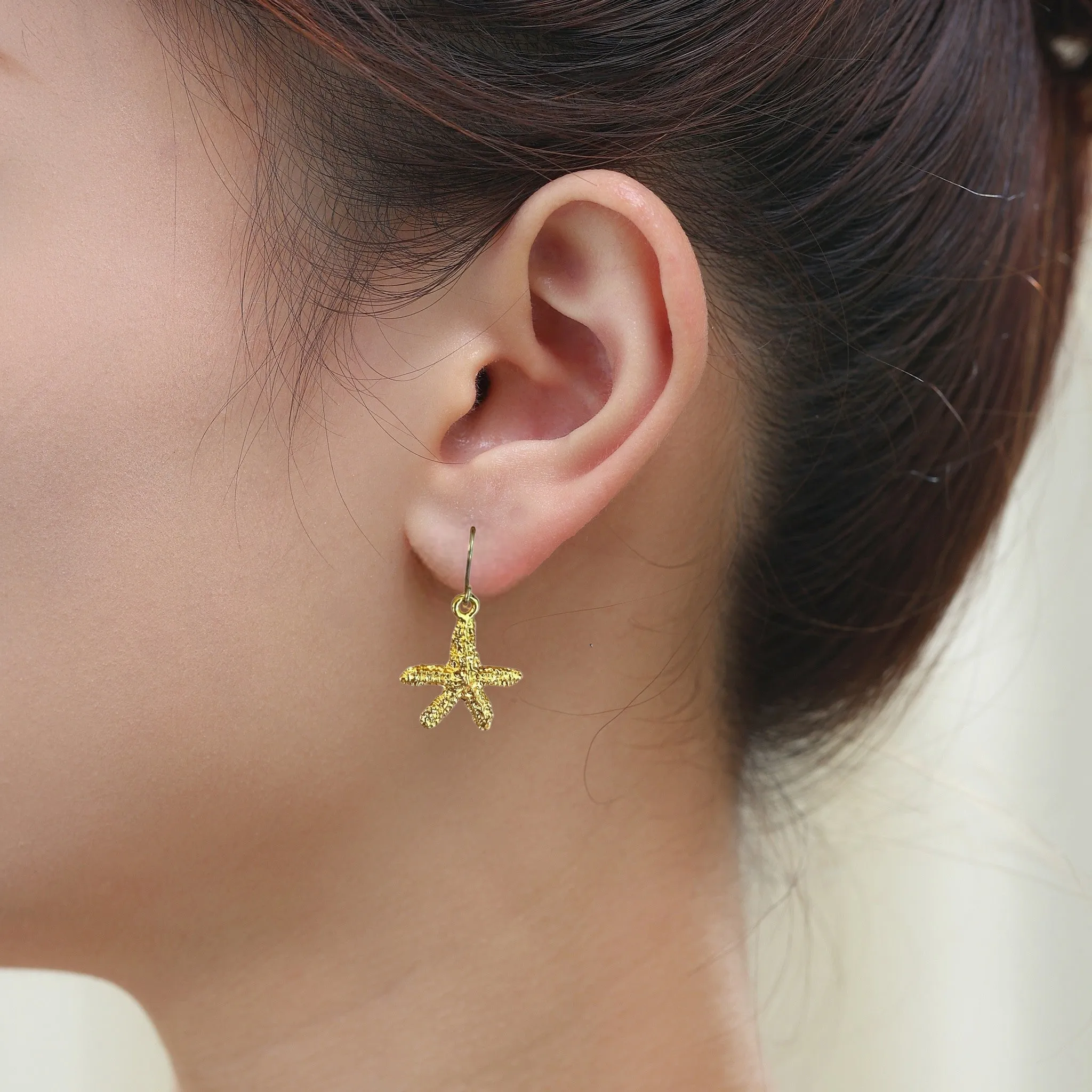 Starfish Charm earrings