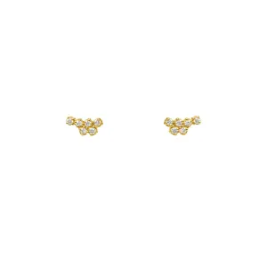 Tiny Cluster Earrings