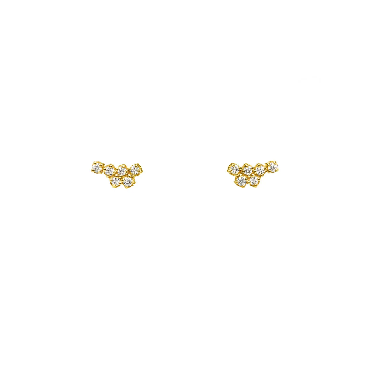 Tiny Cluster Earrings