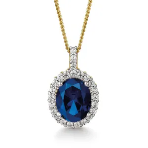 Tru-Sapphire Cincature Pendant