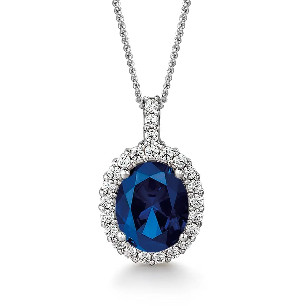 Tru-Sapphire Cincature Pendant